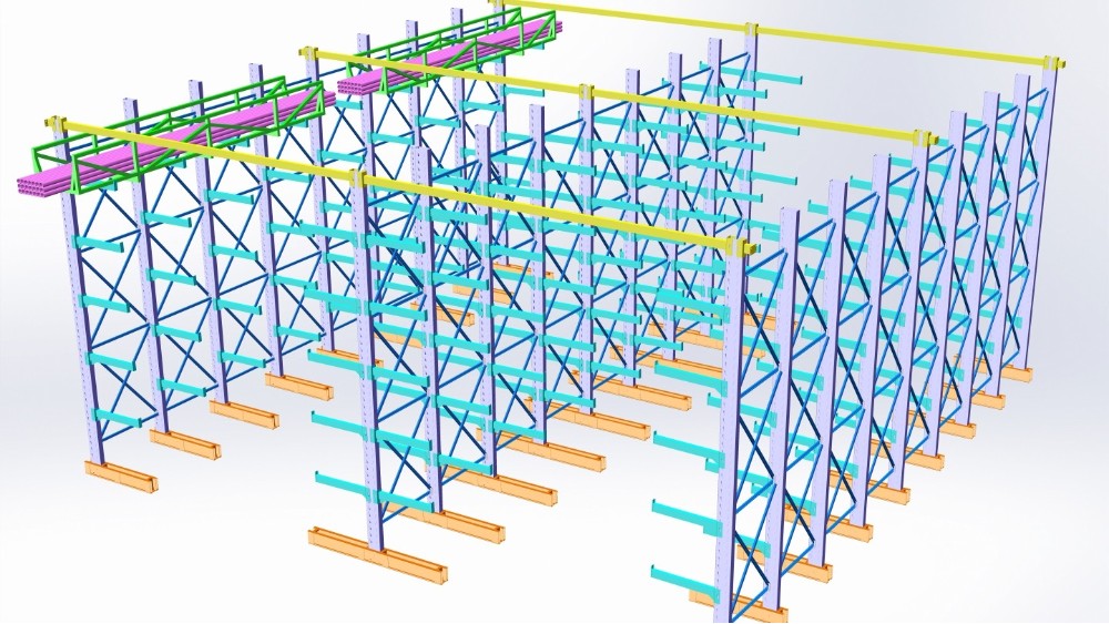 倉庫貨架供應(yīng)商：非標(biāo)定做懸臂貨架案例分享